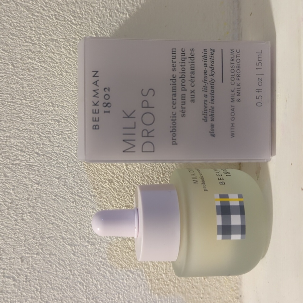 Beekman 1802 - Milk Drops Daily Probiotic Hyaluronic Acid Ceramide Serum 0.5 oz